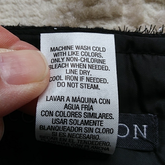 NEW Covington Lined Sparkly Skirt 10 Black - Picture 6 of 12